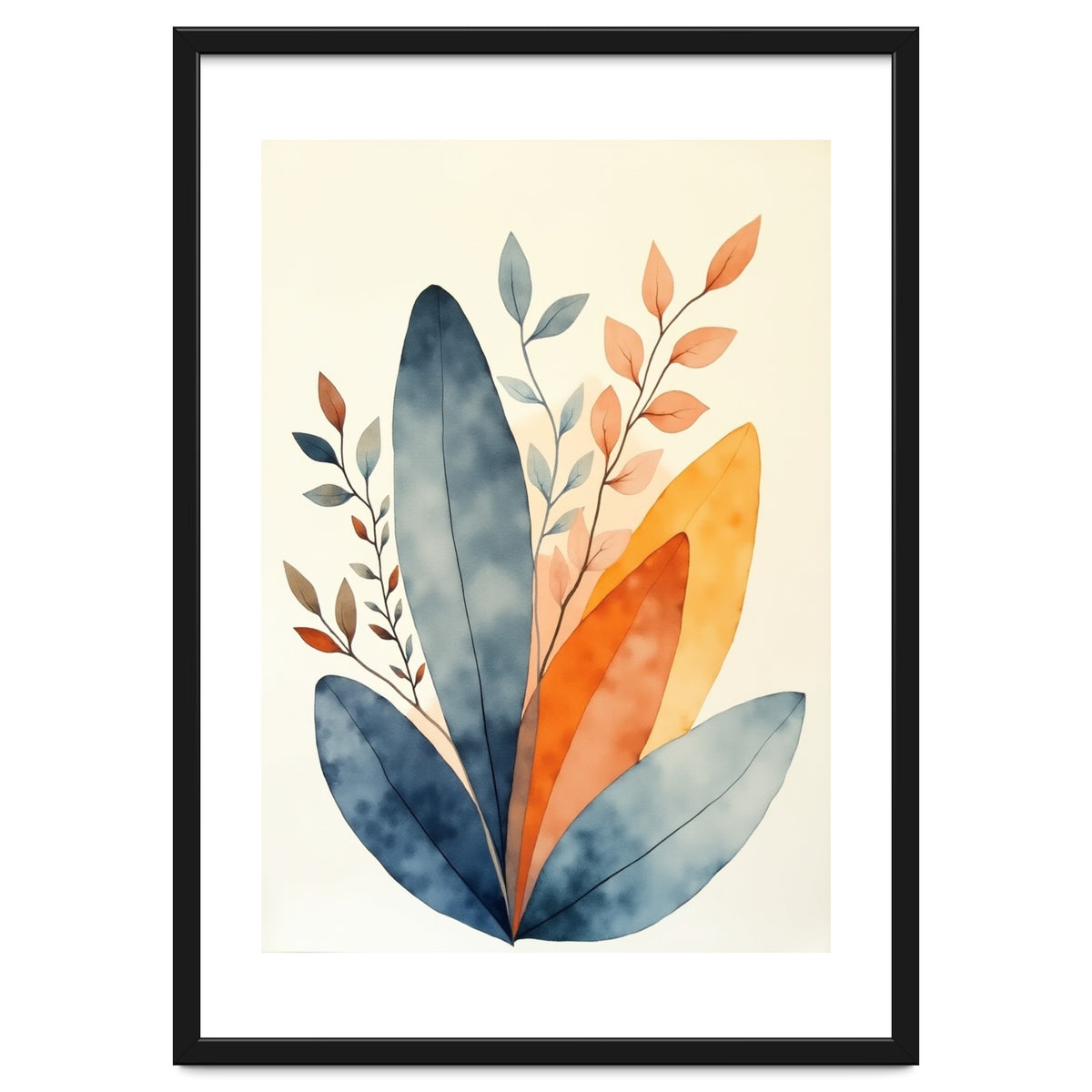 Modern Contemporary Art Flower