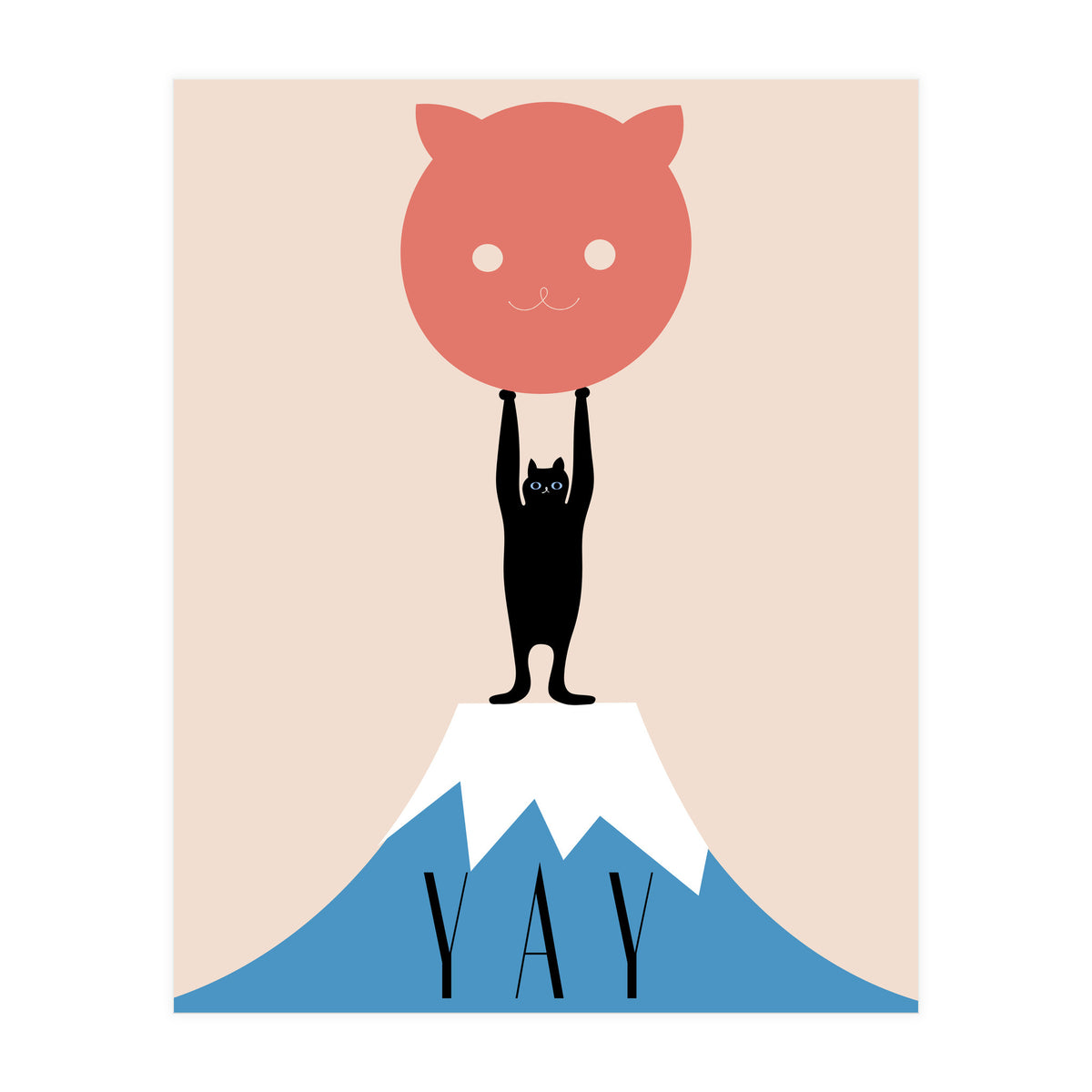 YAY - Powerful Cat (Print Only)