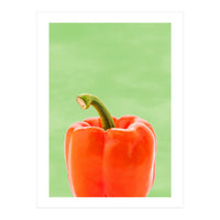 Red Bell Pepper, Fresh Kitchen Art, Capsicum Chilli (Print Only)