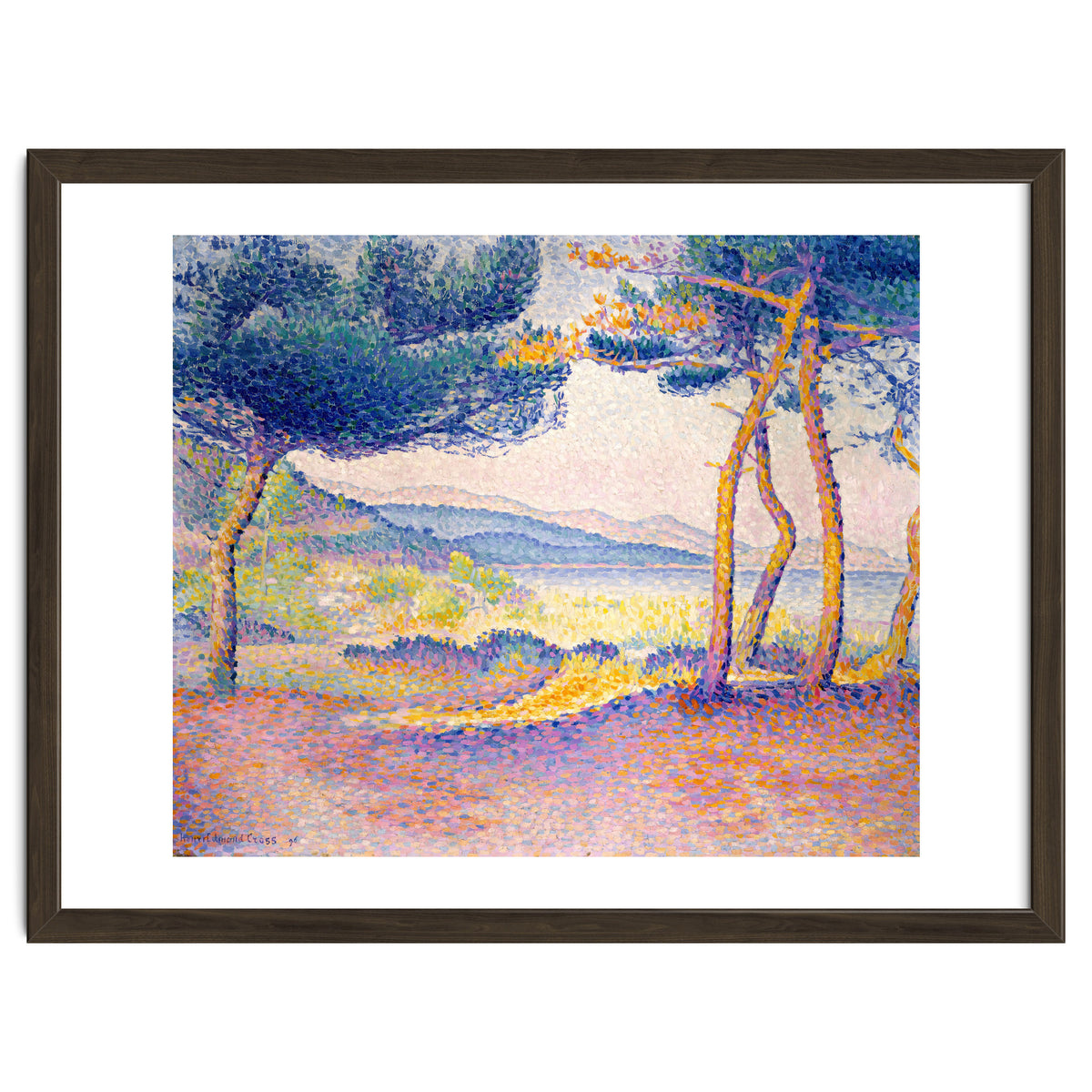 Pines Along the Shore.