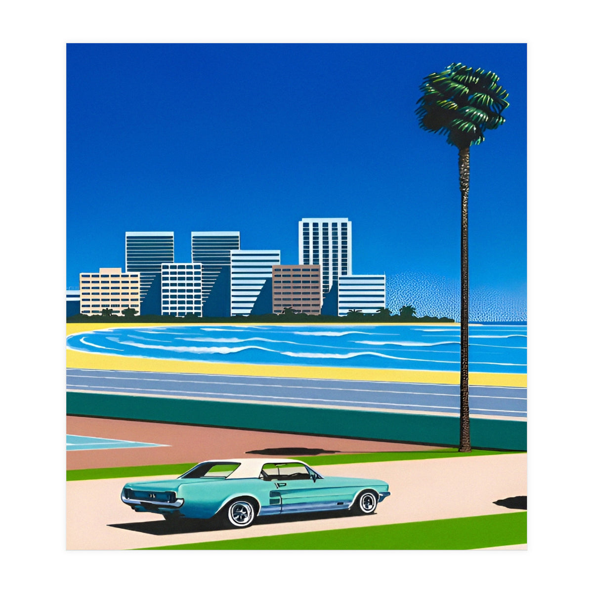 Hiroshi Nagai - Vaporwave, City Pop (Print Only)
