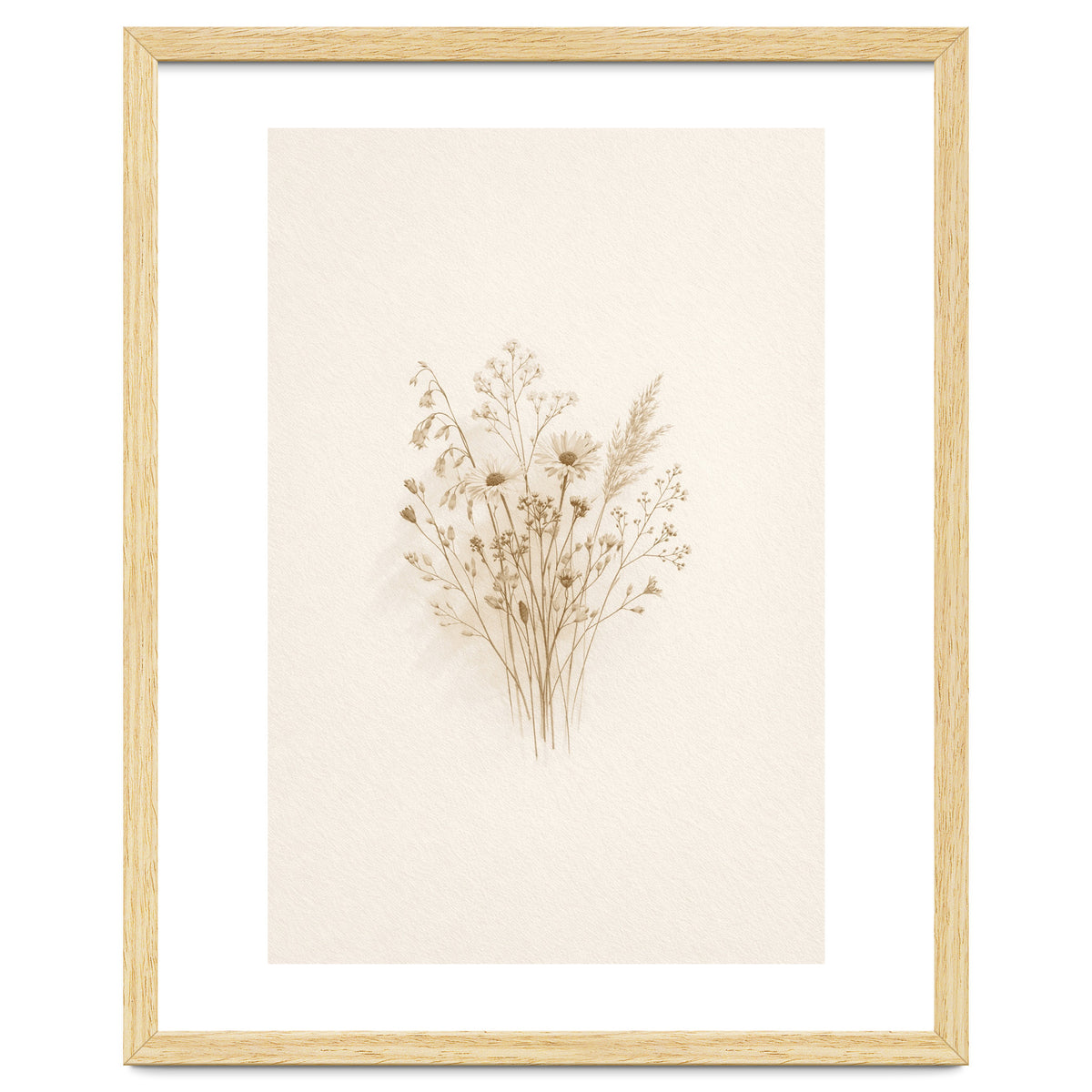 Minimalist Japandi Textures in Warm