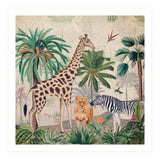 Vintage Fantasy African Animals Safari (Print Only) thumbnail