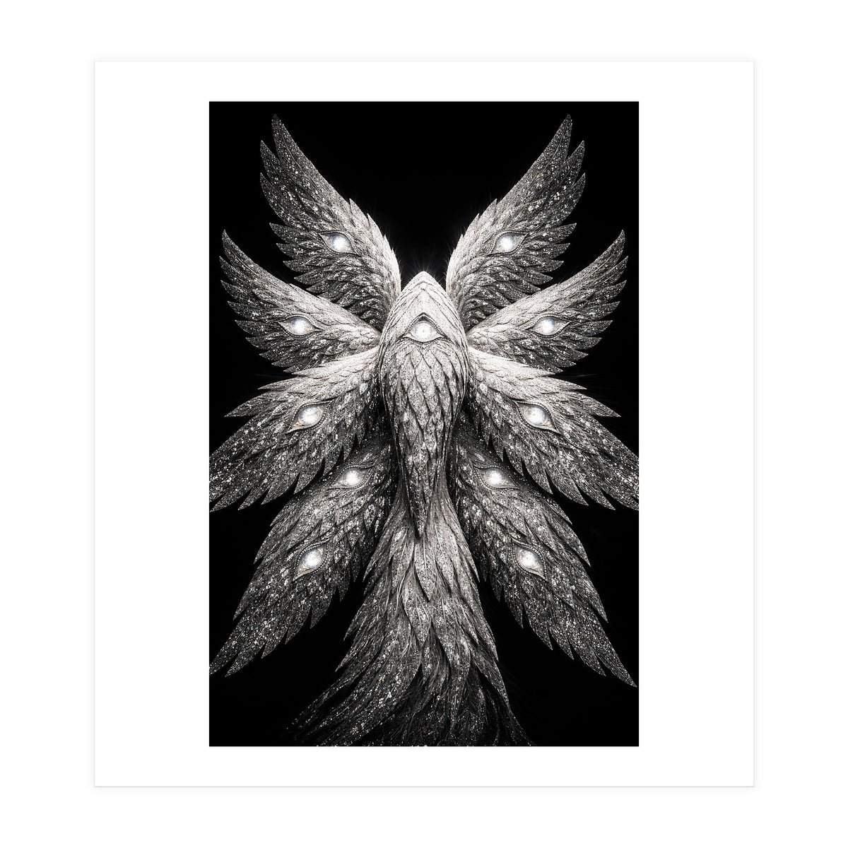 Seraphim Biblically accurate Angel (Print Only)