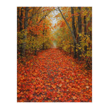 Lush Autumn Forest Path Covered (Print Only) thumbnail