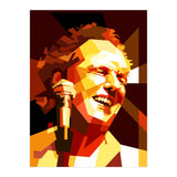 Lee Ritenour Jazz Guitarist Retro Portrait (Print Only) thumbnail