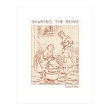 Sharing The News – Eugene De Blaas (Print Only) thumbnail