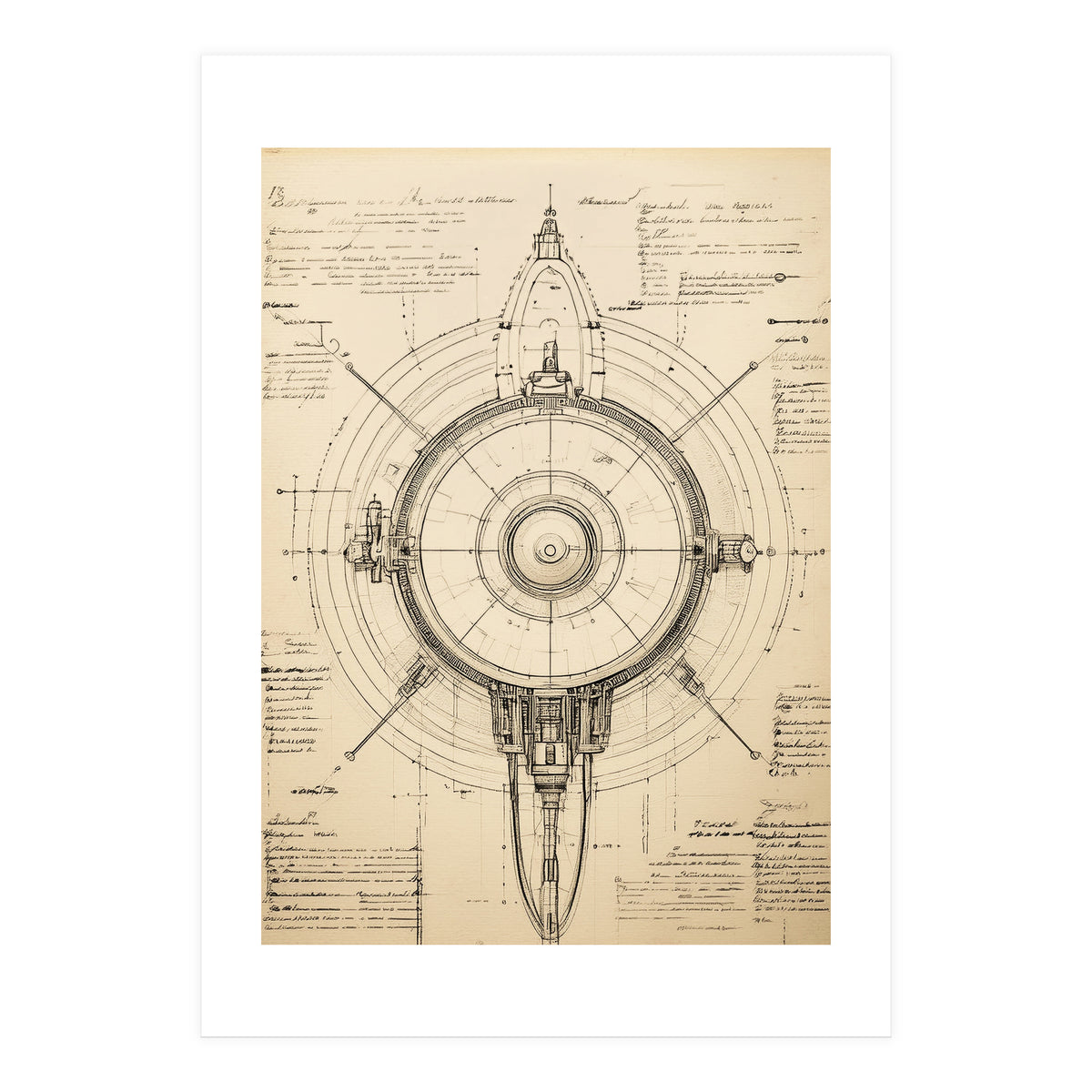 Back To The Moon 017 (Print Only)