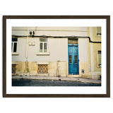 Lisbon Blue door on the street thumbnail