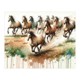 Galloping Horse Herd (Print Only) thumbnail