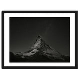 Matterhorn Switzerland Starry Night Mountain Photography thumbnail