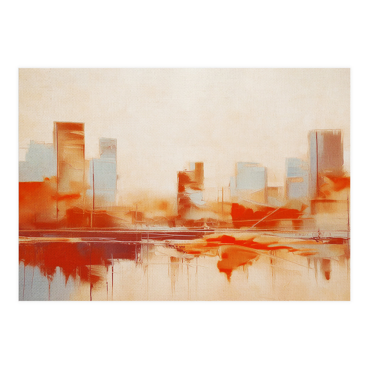 Buildings At Dusk 02 (Print Only)