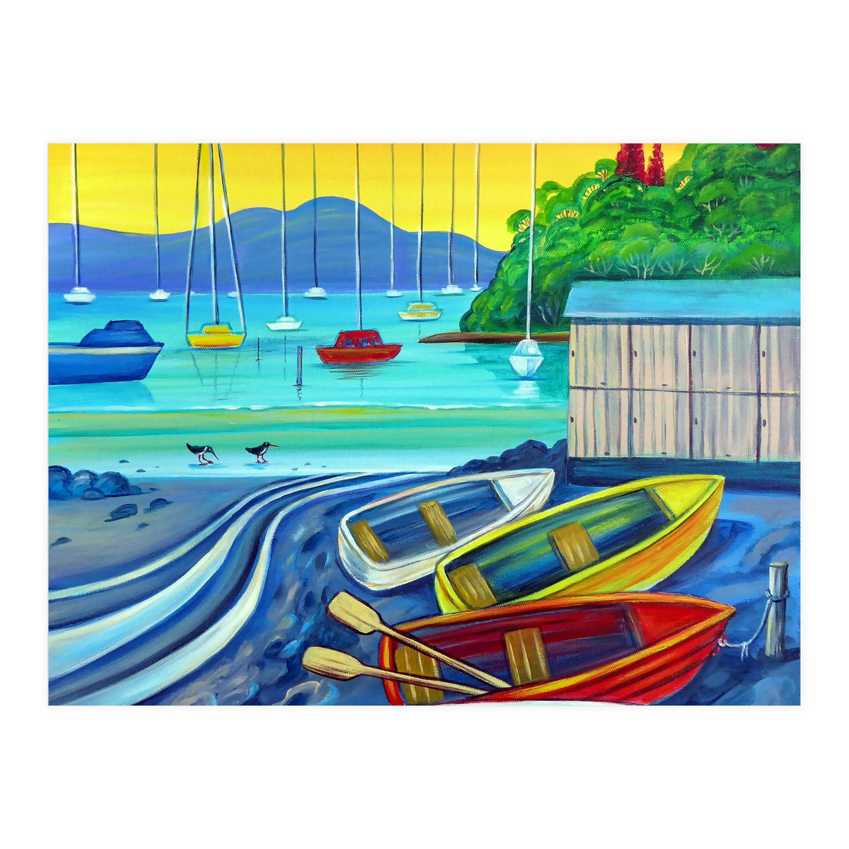 Sandspit Harbour (Print Only)