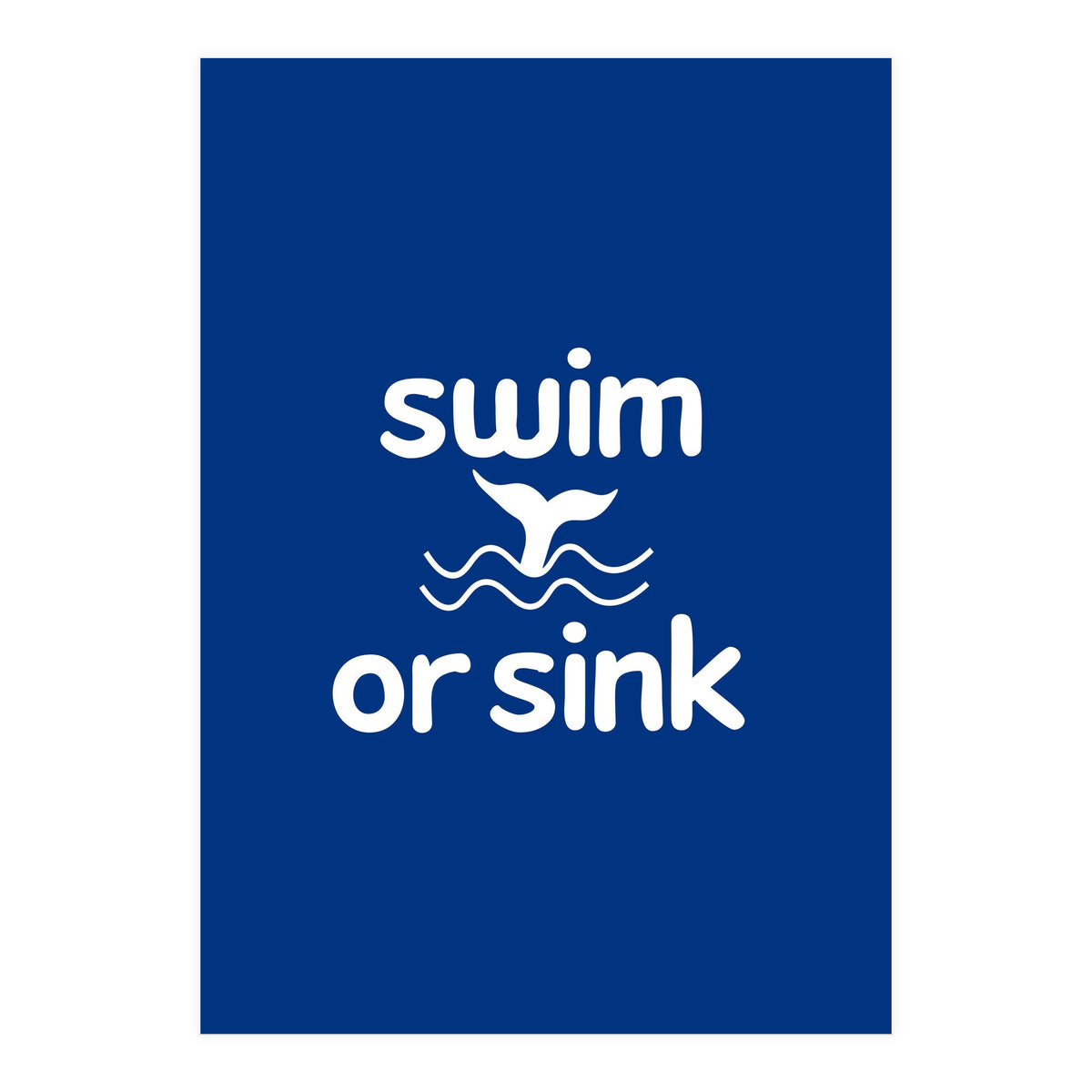 Swimm or sink  (Print Only)