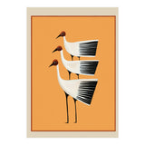 Striped Bird Trio II (Print Only) thumbnail