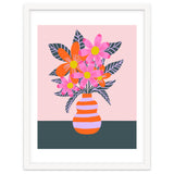 Colorful Flowers In a Vase thumbnail
