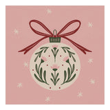 Christmas Flower Globe (Print Only) thumbnail