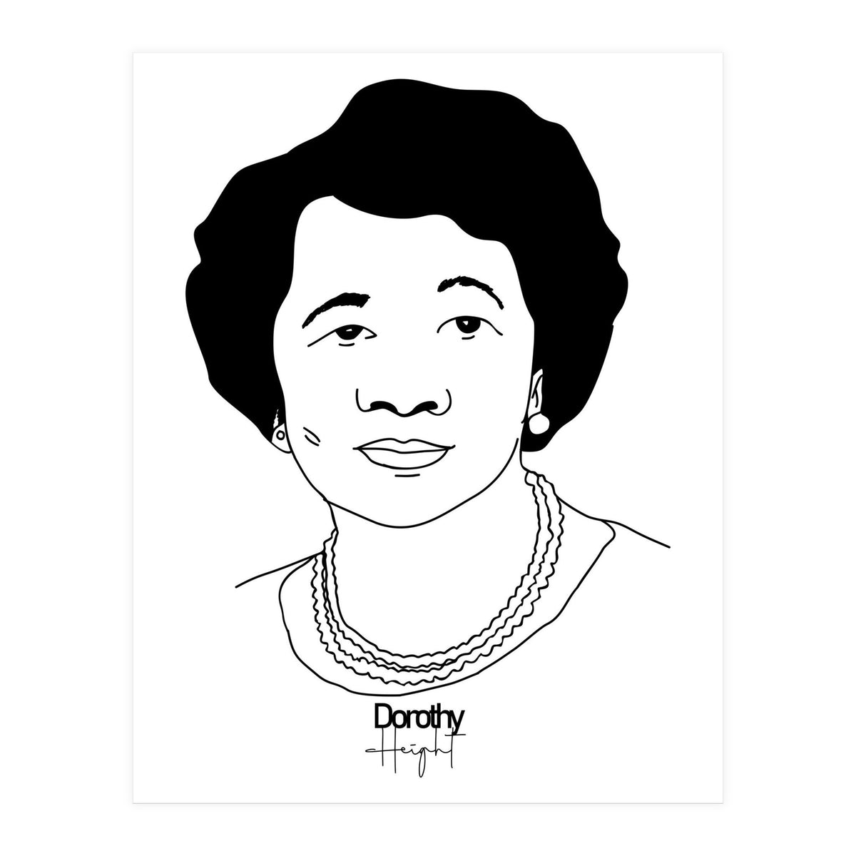 Dorothy Height (Print Only)