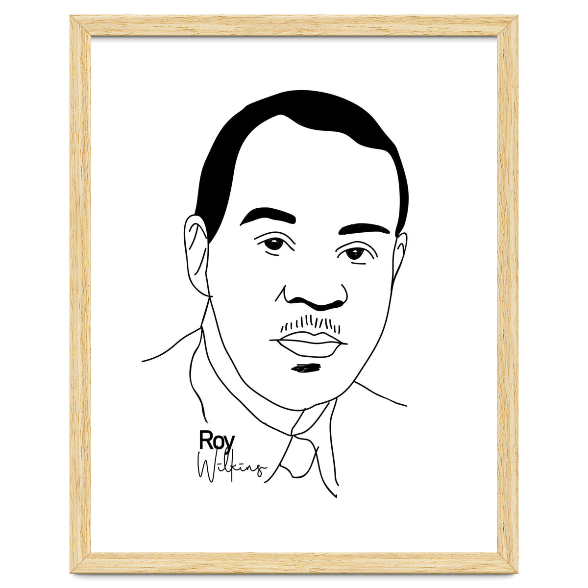 Roy Wilkins American Civil Rights Leader