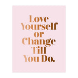 Love Yourself (Print Only) thumbnail