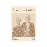 American Gothic – Grant Wood (1930) (Print Only) thumbnail