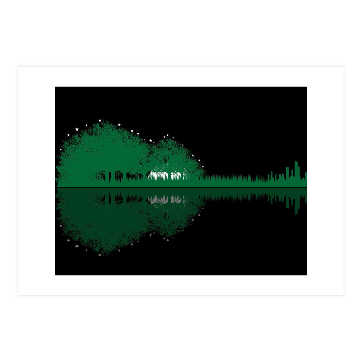 Guitar Illustration (Print Only)