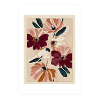 Blush And Wine Blossoms I (Print Only)