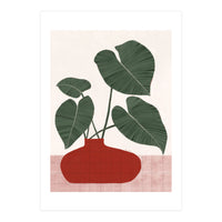 Philodendron Gloriosum plant (Print Only)