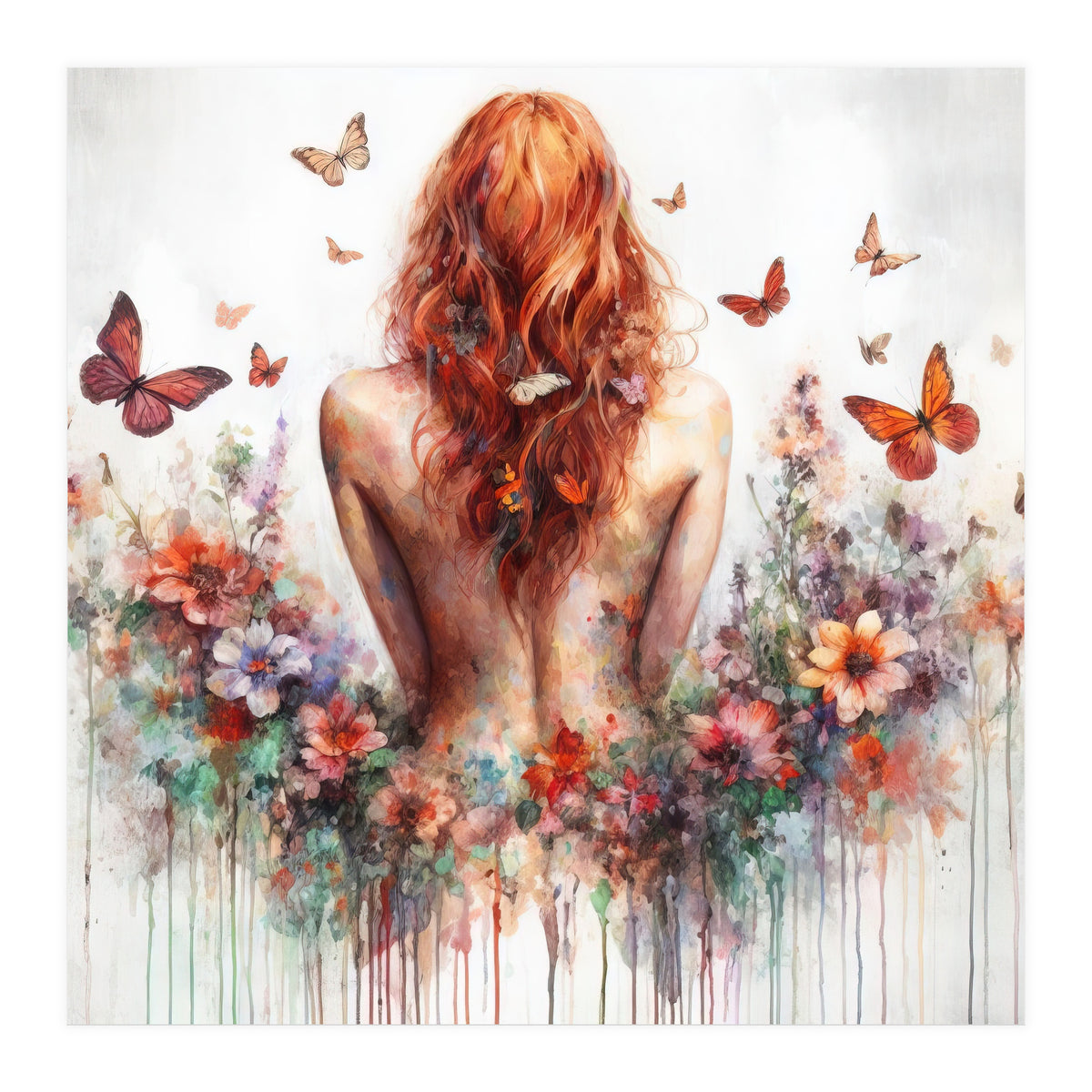 Butterfly Body In Bloom (Print Only)