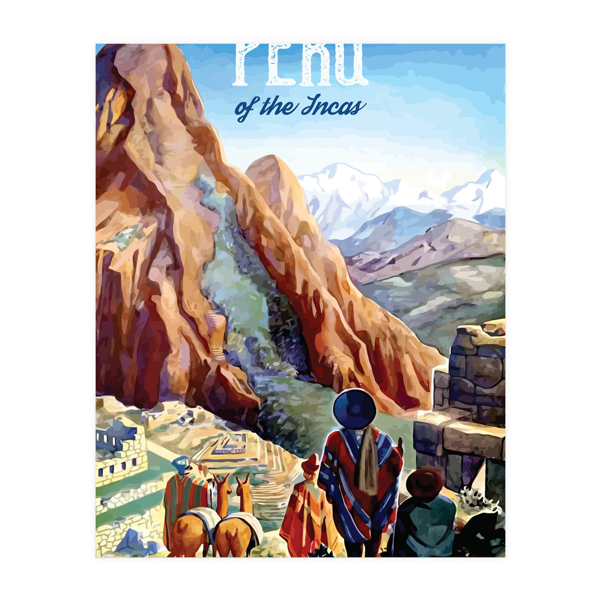 Peru Of The Incas (Print Only)