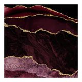 Burgundy & Gold Agate Texture 02  (Print Only) thumbnail