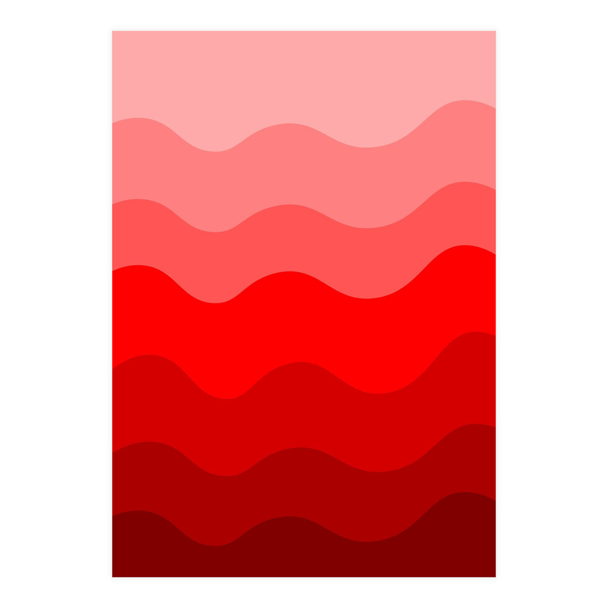 Red gradient design  (Print Only)