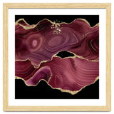 Burgundy & Gold Glitter Agate Texture 03 thumbnail