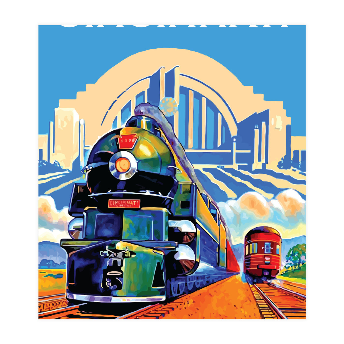 Cincinnati Railroad (Print Only)