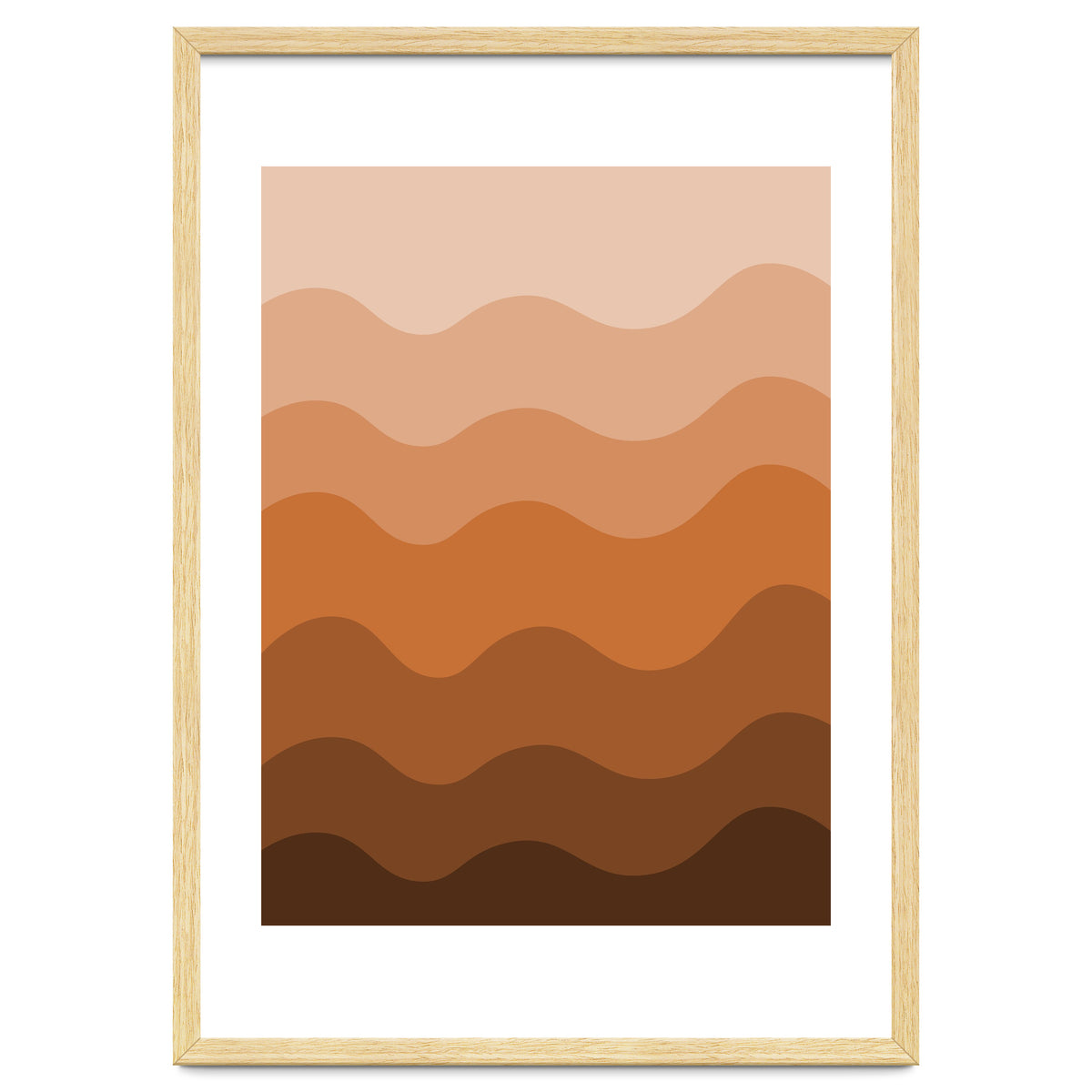 Brown gradient design