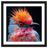 Close Up Of Exotic Bird With Vibrant Plumage thumbnail