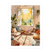 Matisse Inspired Livingroom (Print Only)