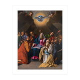 Fray Juan Bautista Maíno / 'Pentecost', 1615-1620, Spanish School, Oil on canvas, 324 cm x 246 cm. (Print Only) thumbnail
