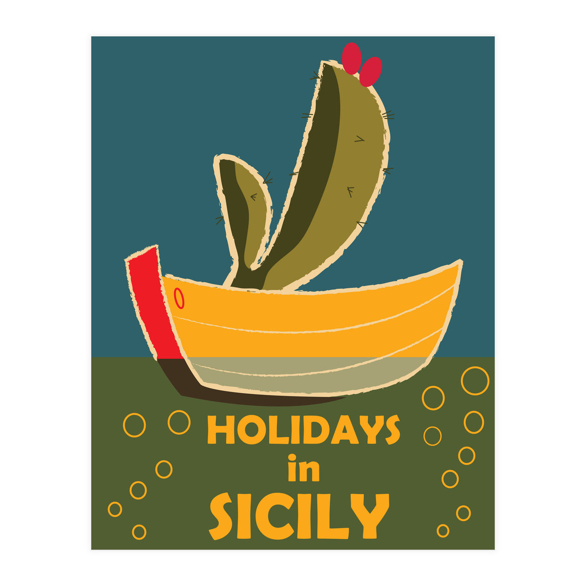 Holidays In Sicily (Print Only)