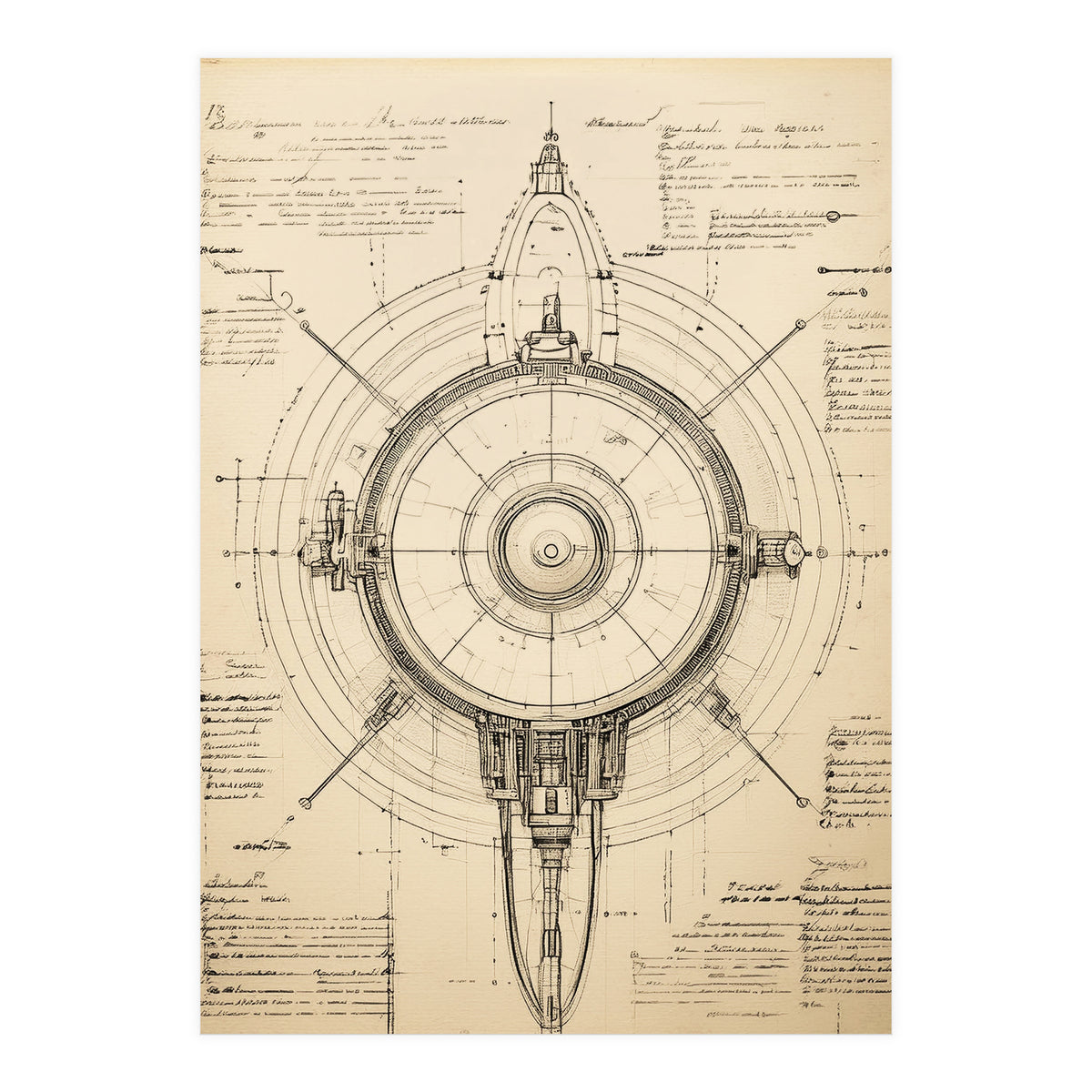 Back To The Moon 017 (Print Only)