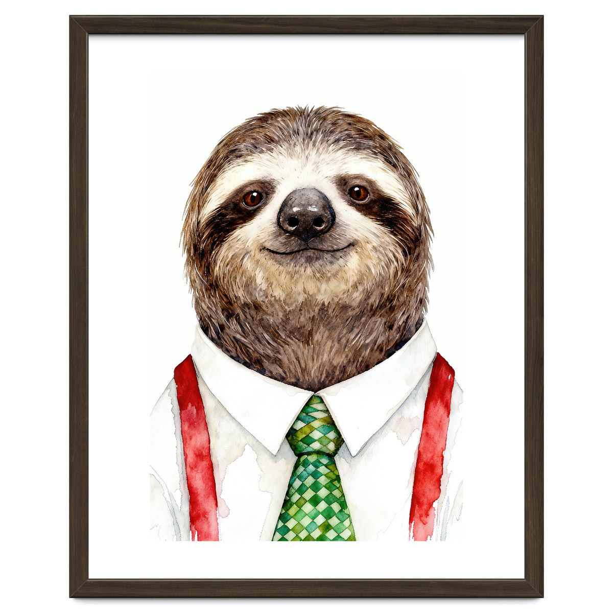 Sloth in the office Attire