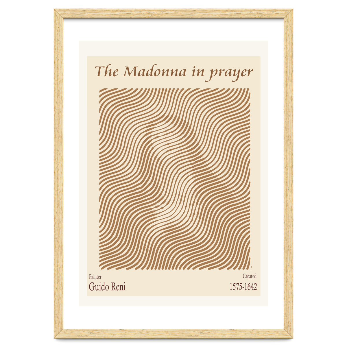The Madonna In Prayer by Guido Reni