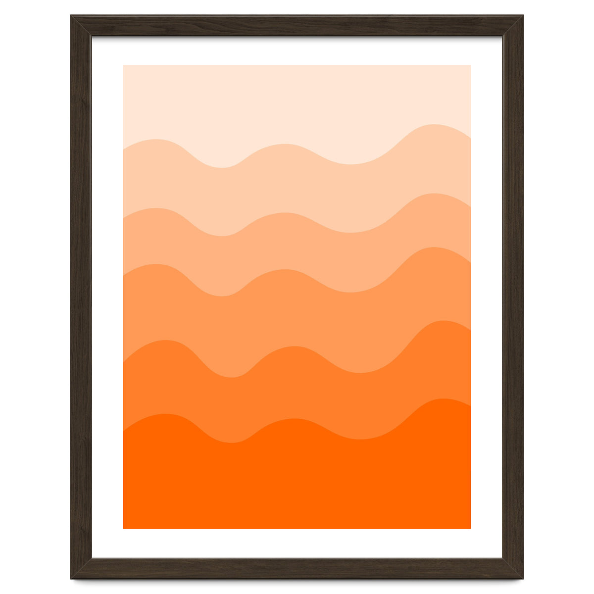 Orange gradient design