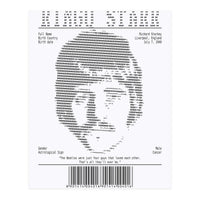 Receipt Art Ringo Starr Quotes (Print Only)