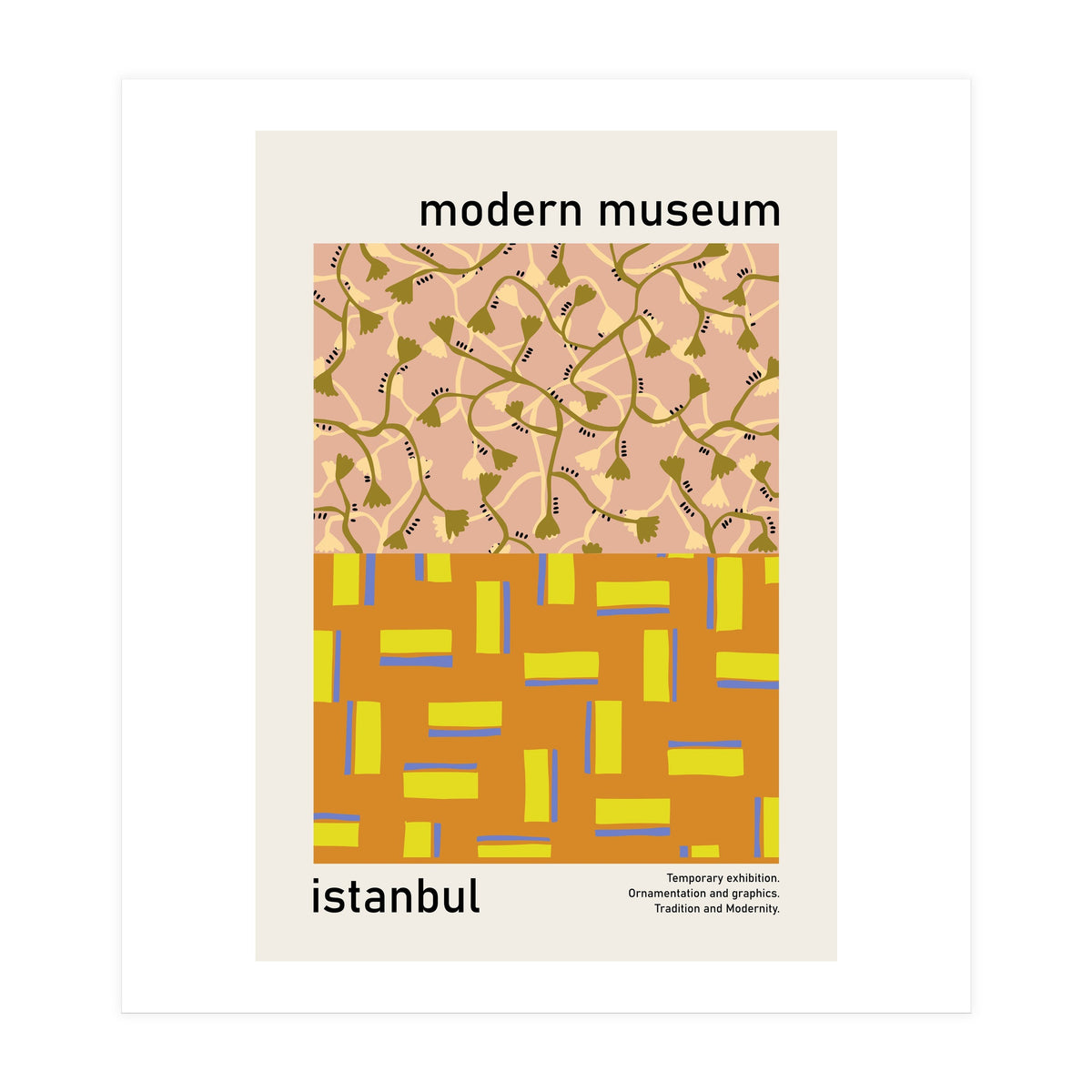 modern museum istanbul (Print Only)
