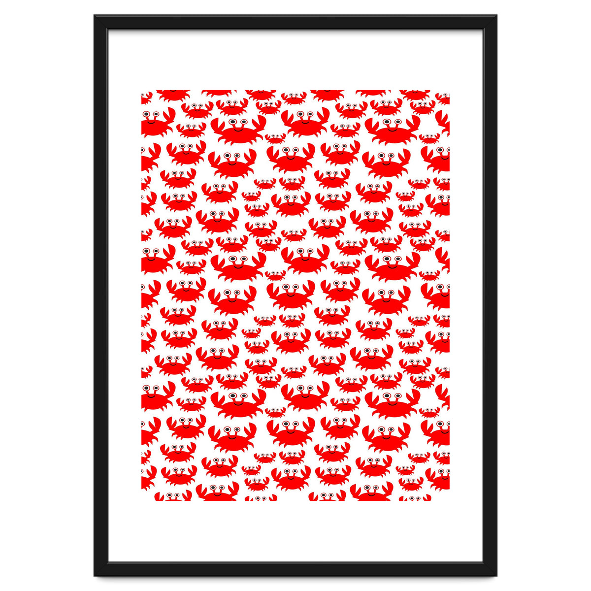 Red Crab Pattern