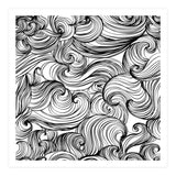 Free Flow White & Black (Print Only) thumbnail