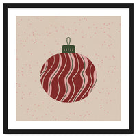 Christmas Globe with swirls