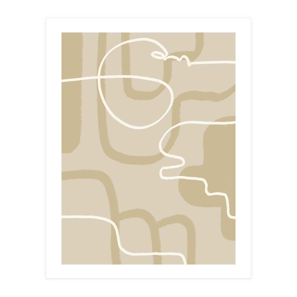 Interwoven Lines (Print Only)