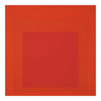 JOSEF ALBERS - HOMAGE TO THE SQUARE RED (Print Only)
